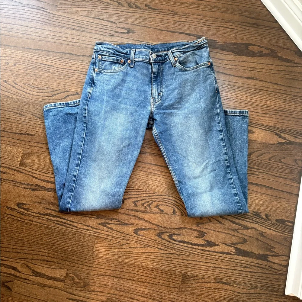 Levi's 511 Blue Jeans Slim Classic Denim Style